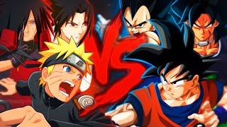 Ninjas VS Saiyajins  Combate de Rimas Prod Micael [upl. by Erialcyram]