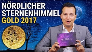 Nördlicher Sternenhimmel ⭐ PP Goldmünze 2017 ⭐ 1 Unze Gold 750er Auflage [upl. by Athalie871]