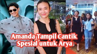 Akhirnya Go Public Amanda tampil cantik ketika Datang ke Film Arya Saloka Sudah Resmi Pacaran [upl. by Elfrieda]