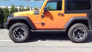 GTITreffen 2012 Jeep Wrangler orange [upl. by Sitoiyanap806]