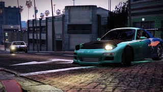 Blu and Ford Drift  Eclipse RP  GTA5  RageMP  Roleplay [upl. by Sharos]