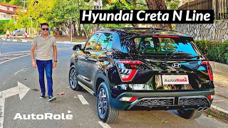 Hyundai Creta N Line tem visual esportivo Turbinado SUV aceita comandos por voz ou via smartphone [upl. by Otsuaf]