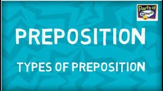 What is Preposition  Type of Preposition  Parts of Speech [upl. by Acinorehs]