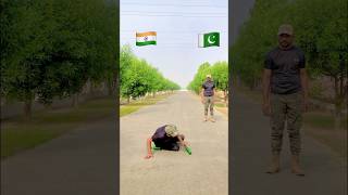 Indian Vs Pakistani shorts youtubeshorts shortsfeed police ytshorts shortsviral viralvideo [upl. by Munster]