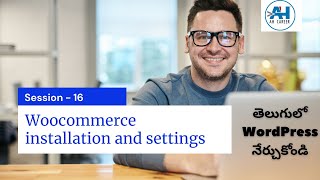 16 Woocommerce installation and settings  WordPress In Telugu [upl. by Roe]