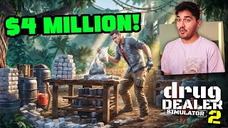 4000000 COCAINE LAB  Drug Dealer Simulator 2 16 [upl. by Eilitan656]