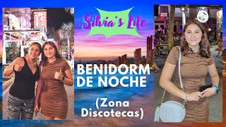 BENIDORM DE NOCHE Zona Discotecas [upl. by Hennahane39]