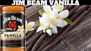 Jim Beam Vanilla Liqueur Infused With Kentucky Straight Bourbon Whiskey Review [upl. by Bubb]