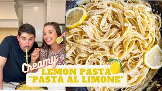 Creamy Lemon Pasta Pasta al Limone [upl. by Llecrad]