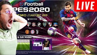 GIOCO IN ANTEPRIMA A PES 2020 DEMO [upl. by Beichner]