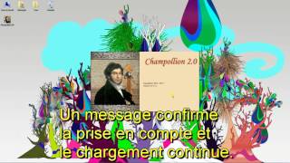 Champollion 2 0 FR Tutoriel N°1 Installer et démarrer [upl. by Nagyam]