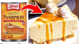 No Bake Pumpkin Cheesecake Recipe [upl. by Annid]