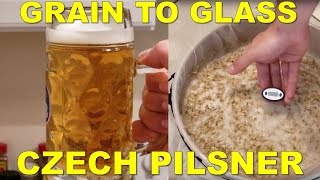 Brewing a Czech Bohemian Pilsner  Grain to Glass  Classic Styles [upl. by Burleigh372]