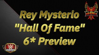 Rey Mysterio Hall Of Fame 6 Preview Featuring 5 Builds [upl. by Demetris]