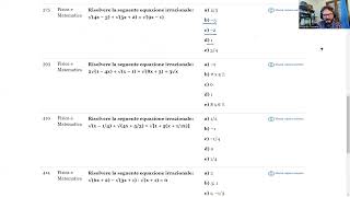 📐 Luglio 2024  Fisica e matematica n° 375  √4x – 3  √5x  2  √9x – 1 Risolvere la seguent… [upl. by Neelat]