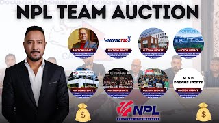 Nepal Premier League Team Auction  Know Your Team and Owner [upl. by Eimaral480]