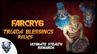 Triada Blessing the Relic Quest in Far Cry 6 Stealth Rewards and Oluso the Black Panther Amigo [upl. by Madelyn]