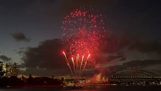 Sydney Harbour Fireworks  September 30 2024 [upl. by Kay]