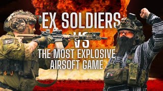 Ex British Soldiers VS Extreme Special Forces Airsoft Game [upl. by Pillow929]