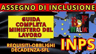 ASSEGNO DI INCLUSIONE 🌟 GUIDA COMPLETA ADI 2024🌟 [upl. by Ardnas]