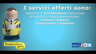 Posteitaliane per te Nuovi servizi direttamente a casa o in ufficio [upl. by Latea]