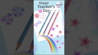 Teachers Day Gift idea  handmade gift for teacher  youtubeshorts shortvideo teachersdayshort [upl. by Lanod]