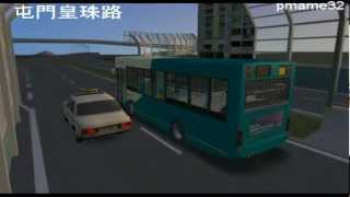 Omsi 1 tour 046 Hong Kong Tuen Mun Road 屯門公路  Arriva Dennis Dart pointer [upl. by Sivram571]