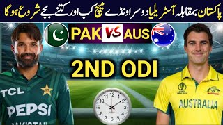 Pakistan Vs Australia 2nd Odi MatchTime Table Date 2024Pak vs aus 2nd OdiAus vs Pak 2024 Match [upl. by Renaud]