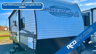 Used 2024 Keystone RV Springdale Classic 261BHC  Delaware [upl. by Barcroft344]