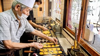 凄まじい鉄板さばきが炸裂する激シブお好み食堂の絶品グルメ丨Okonomiyaki  Food in Hyogo JAPAN [upl. by Ailee731]