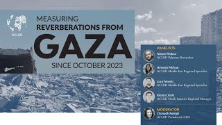 Webinar  Measuring Reverberations from Gaza Since October 2023 [upl. by Carlstrom]