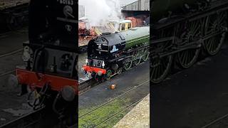 60163 Tornado leaves the Yard at Wansford NVR 261024 [upl. by Tim]