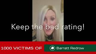 Videos from the 1000 victims of Barratt Redrow the combustible banned material fire stair builder [upl. by Tamiko]