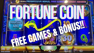 First time playing FORTUNE COIN Really fun slot at 60 spins [upl. by Zetnom]