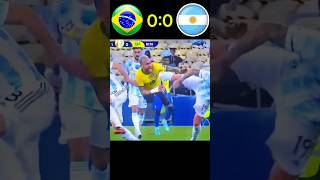 The day NEYMAR creates History 🥶Argentina 🆚 Brazil copa America cup 2021 short highlight youtube [upl. by Goulet]