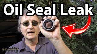 How to Fix a Oil Seal Leak in Your Car [upl. by Chris]