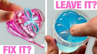 Fixing The Cheapest Slime I Could Find  Slime Makeovers [upl. by Ayikin]