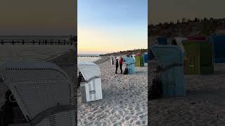 Sonnenuntergang am Strand von Utersum auf Föhr 🌅 [upl. by Aihk]