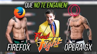 FIREFOX VS OPERA GX 😨 LA BATALLA FINAL 🔥 TODA LA VERDAD [upl. by Amliv]