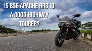 BS6 Apache RR 310 Touring Review [upl. by Airemahs394]