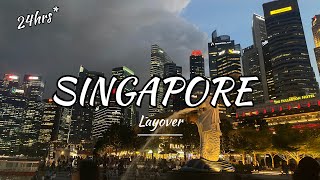 24hours layover in SINGAPORE [upl. by Wende]