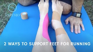 2 Ways to Stop Feet Rolling in for Running BL Physio RIF REV Series [upl. by Garson]