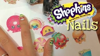 Shopkins Nails DIY Toy Review and Unboxing [upl. by Proulx40]