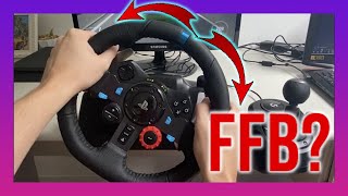 How the Force Feedback actually works  Logitech G29 G920 G923 Shorts [upl. by Aikkin556]