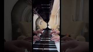 Dieu ne ment jamais  Damso  piano 4 mains  cover music piano tiktok rapfr rap damso [upl. by Ahsinek]