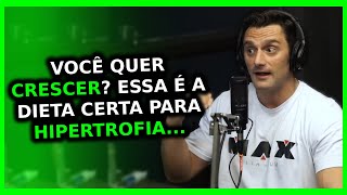 COMO MONTAR SUA DIETA PARA HIPERTROFIA O QUE VOCÃŠ PRECISA SABER  Donatto Ironberg Podcast Cariani [upl. by Leavitt875]