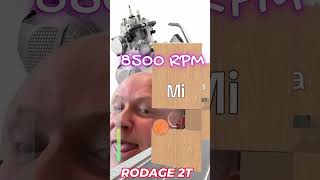 Rodage du moteur 2T 2T rodage moteur bikelife [upl. by Ralat]