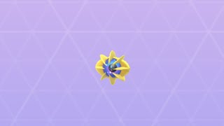 Pokémon go evolving Cosmog to Cosmoem [upl. by Darce]