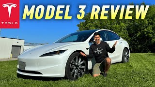 NEW 2024 Tesla Model 3 Brutally HONEST Review [upl. by Nadirehs]