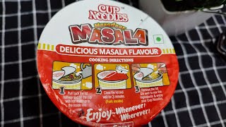 Mazedaar Cup noodles Instant masala cup noodlesShorts [upl. by Aniwde]